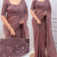Tone-on-Tone Embroidered Zari Silk Saree
