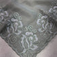 Rose Zari Embroidered Shimmer Silk Saree