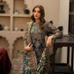 Embroidered Faux Georgette Suit Set with Dupatta