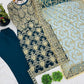 Embroidered Faux Georgette Suit Set with Dupatta