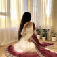 Ivory Ombre Sequin Anarkali Gown Set