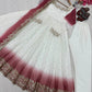 Ivory Ombre Sequin Anarkali Gown Set