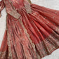 Zari Sequin Scallop Gown