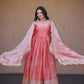 Zari Sequin Scallop Gown