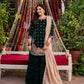 Embroidered Velvet Palazzo Suit Set