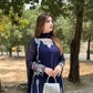 Designer Faux Georgette Embroidered Suit Set