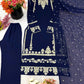 Designer Faux Georgette Embroidered Suit Set