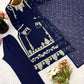 Designer Faux Georgette Embroidered Suit Set