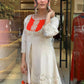Premium Designer Khadi Cotton Co-ord Set with Mirror Work