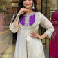 Premium Designer Khadi Cotton Co-ord Set with Mirror Work