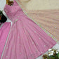 Embroidered Faux Georgette Anarkali Suit with Dupatta