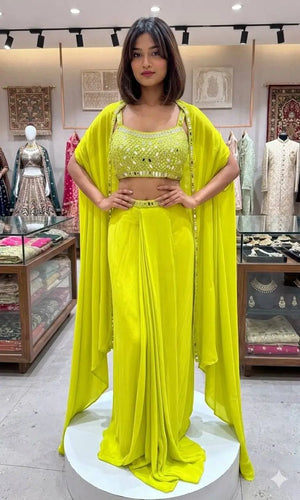 Neon Green Mirror Co-ord Set