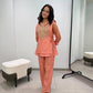 Beaded Embroidered Mosko Co-ord Set