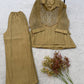 Beaded Embroidered Mosko Co-ord Set