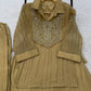Beaded Embroidered Mosko Co-ord Set