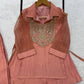 Beaded Embroidered Mosko Co-ord Set