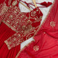 Teal Sequin Embroidered Anarkali Suit Set