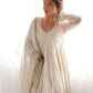 Embroidered Mal Chanderi Sharara Set with Dupatta