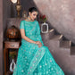 Aari Embroidered Net Saree