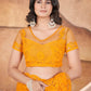 Aari Embroidered Net Saree