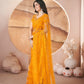 Aari Embroidered Net Saree