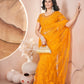 Aari Embroidered Net Saree