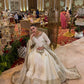 Ivory Vichitra Silk Anarkali Set with Dupatta