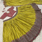 Mehendi Green Bandhani Gaji Silk Lehenga