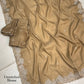 Cutwork Embroidered Korean Tussar Saree