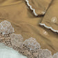 Cutwork Embroidered Korean Tussar Saree