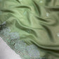Cutwork Embroidered Korean Tussar Saree
