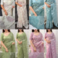 Ivory Turkish Organza Saree