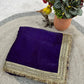Shimmer Satin Silk Saree with Sequin Border