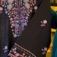 Black Embroidered Kurta Palazzo Set