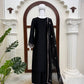 Black Embroidered Kurta Palazzo Set