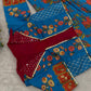 Blue Floral Ready to Wear Saree with Jacket