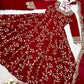 Embroidered Faux Georgette Anarkali Gown Set with Dupatta