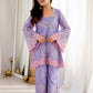 Sage Floral Sequin Kurta Set