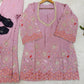 Sage Floral Sequin Kurta Set