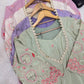 Sage Floral Sequin Kurta Set