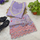 Sage Floral Sequin Kurta Set