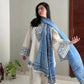 Ivory Embroidered Farshi Suit
