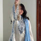 Ivory Embroidered Farshi Suit