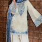 Ivory Embroidered Farshi Suit