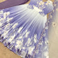 Designer Faux Georgette Digital Print Gown Set