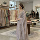 Mul Chanderi Embroidered Kurta Palazzo Set