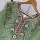 Mul Chanderi Embroidered Kurta Palazzo Set