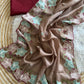 Floral Embroidery Border Kota Saree