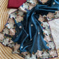 Floral Embroidery Border Kota Saree