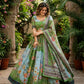 Digital Floral Print Lehenga
